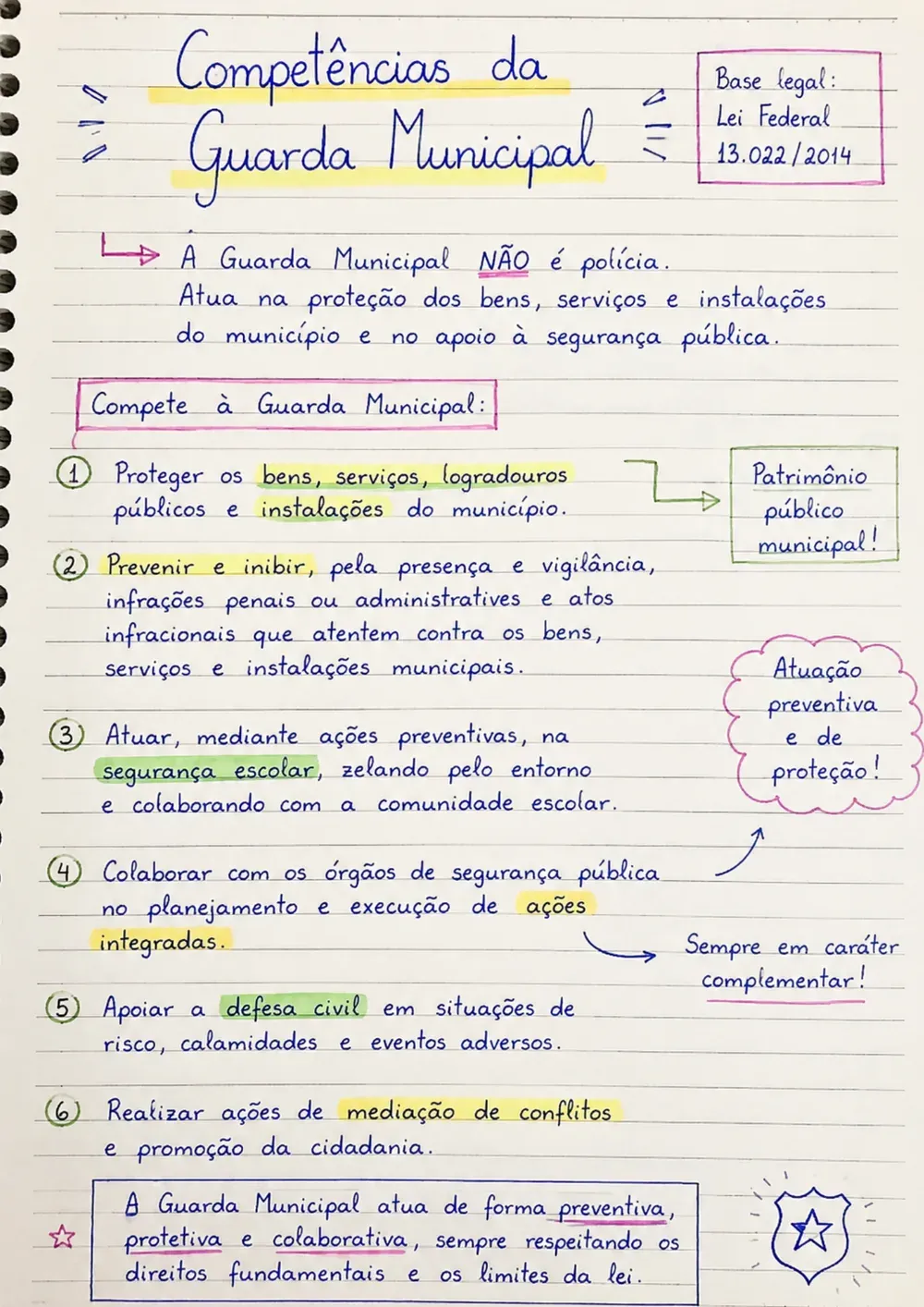 Prévia 9 de 9 do Manuscrito da Guarda Municipal
